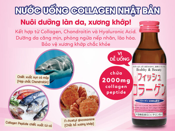 COLLAGEN TỪ CÁ CỦA NHẬT BẢN