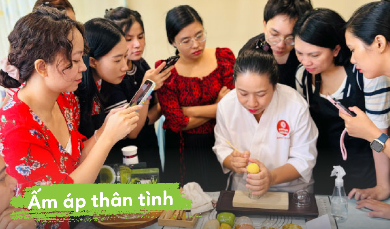 Happy Women’s Day! Mừng Workshop làm bánh Wagashi thành công tốt đẹp