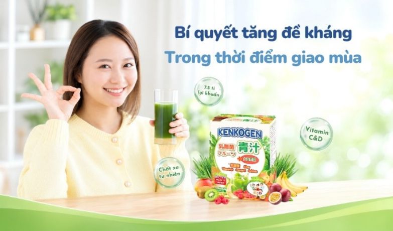 Thời điểm giao mùa, làm gì để tăng sức đề kháng?