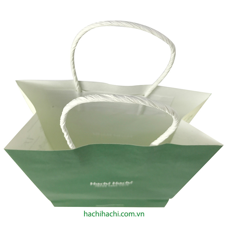 Túi giấy nhỏ Hachi size S 18x8x25cm thương hiệu 