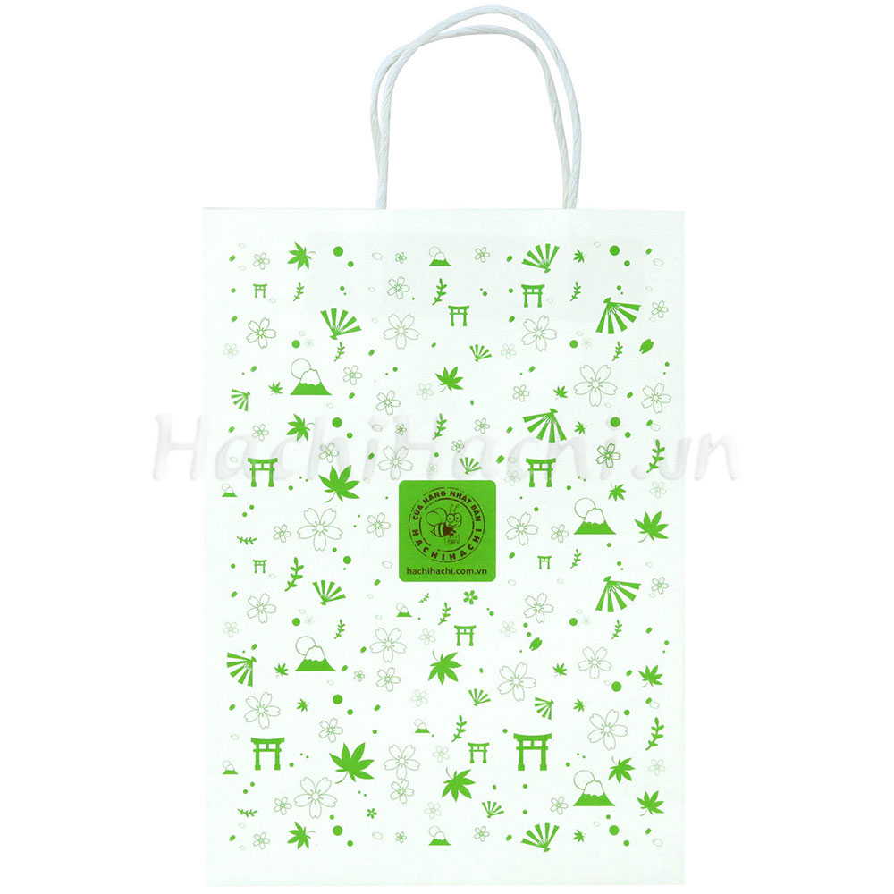 Túi giấy nhỏ Hachi size S 18x8x25cm thương hiệu 
