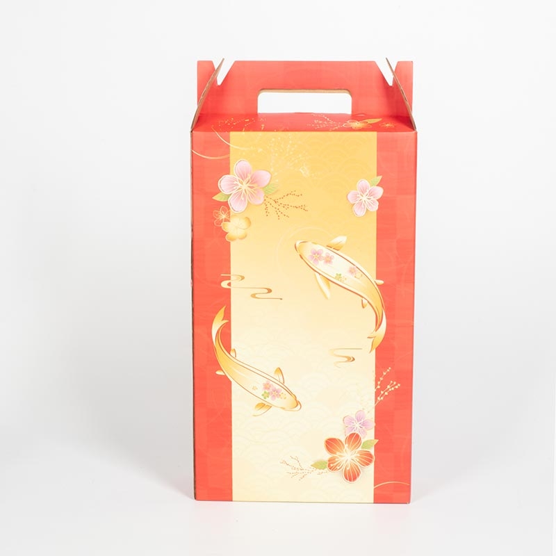 Hộp giấy 2 chai 1.5L 18x31x8cm thương hiệu 