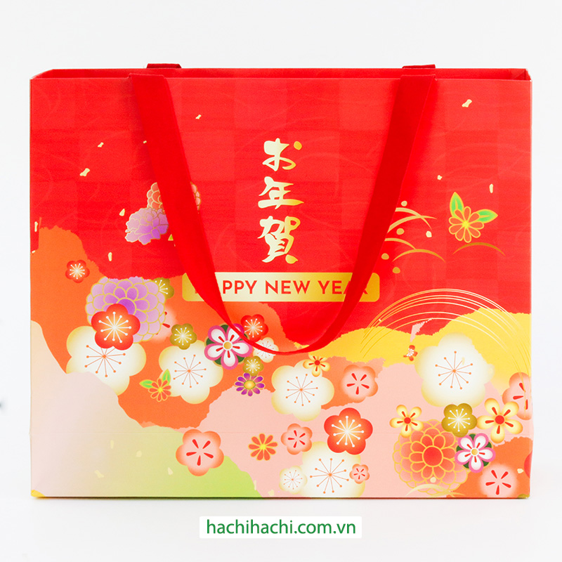 Túi giấy đựng hộp hamper Hachi Hachi 2309 thương hiệu 
