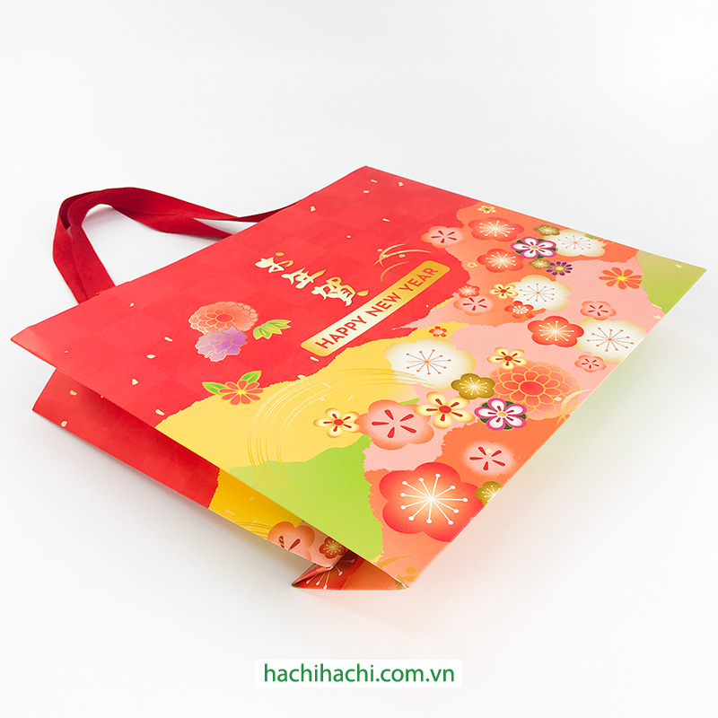 Túi giấy đựng hộp hamper Hachi Hachi 2309 thương hiệu 