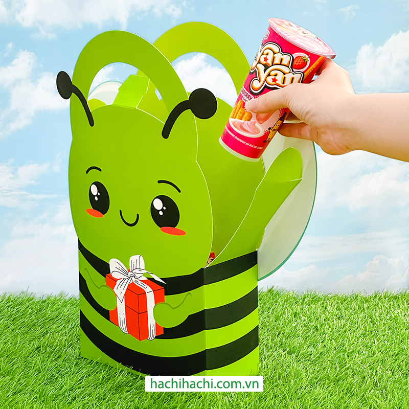 Hộp giấy giftset cho bé Hachi Hachi 2305 (33.5x8x35cm) thương hiệu 