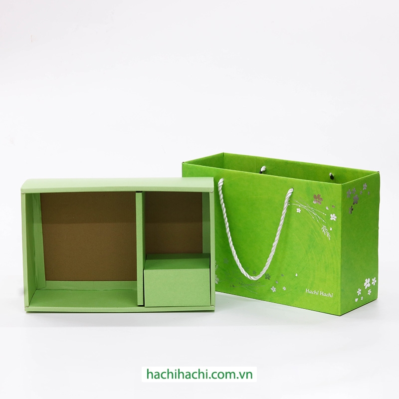 Hộp giấy bộ gốm Hachi Hachi 2401 (35x12.8x23.5cm) (kèm SP) thương hiệu 