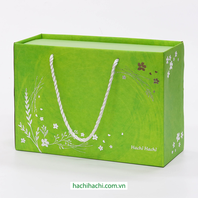 Hộp giấy bộ gốm Hachi Hachi 2401 (35x12.8x23.5cm) (kèm SP)