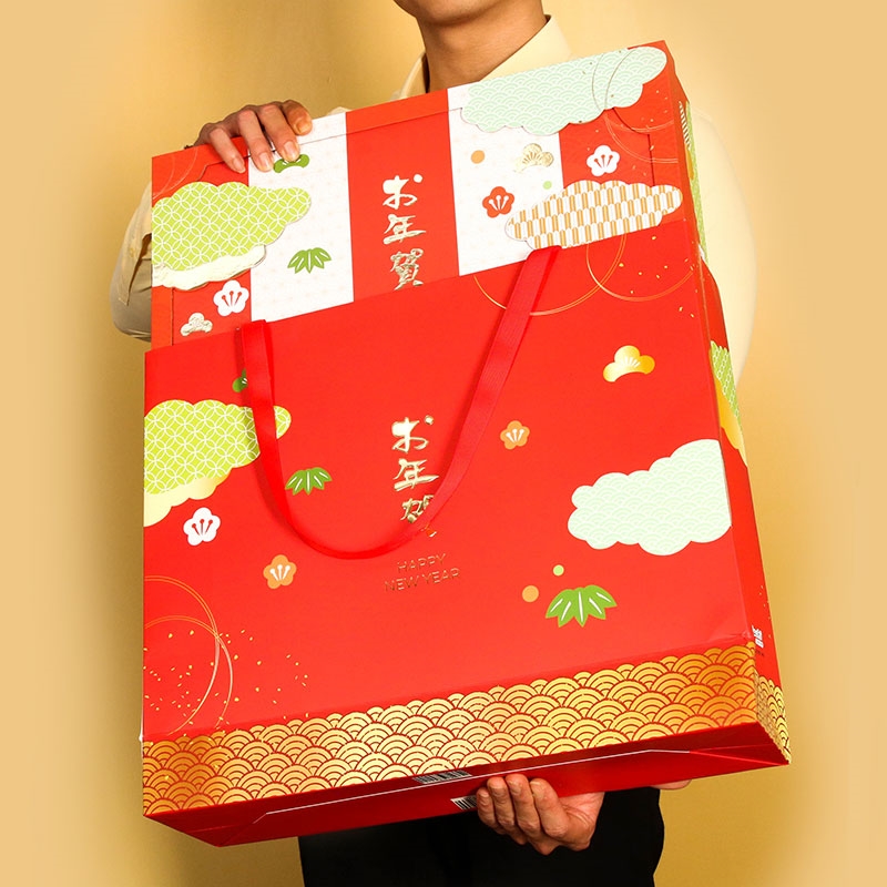 Hộp giấy hamper Hachi Hachi 2509-Mẫu 3 (đã gồm phí gói quà) thương hiệu 