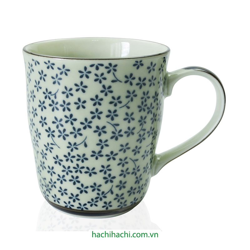 Ca, cốc, ly sứ Nhật Bản 280ml có quai thương hiệu 
