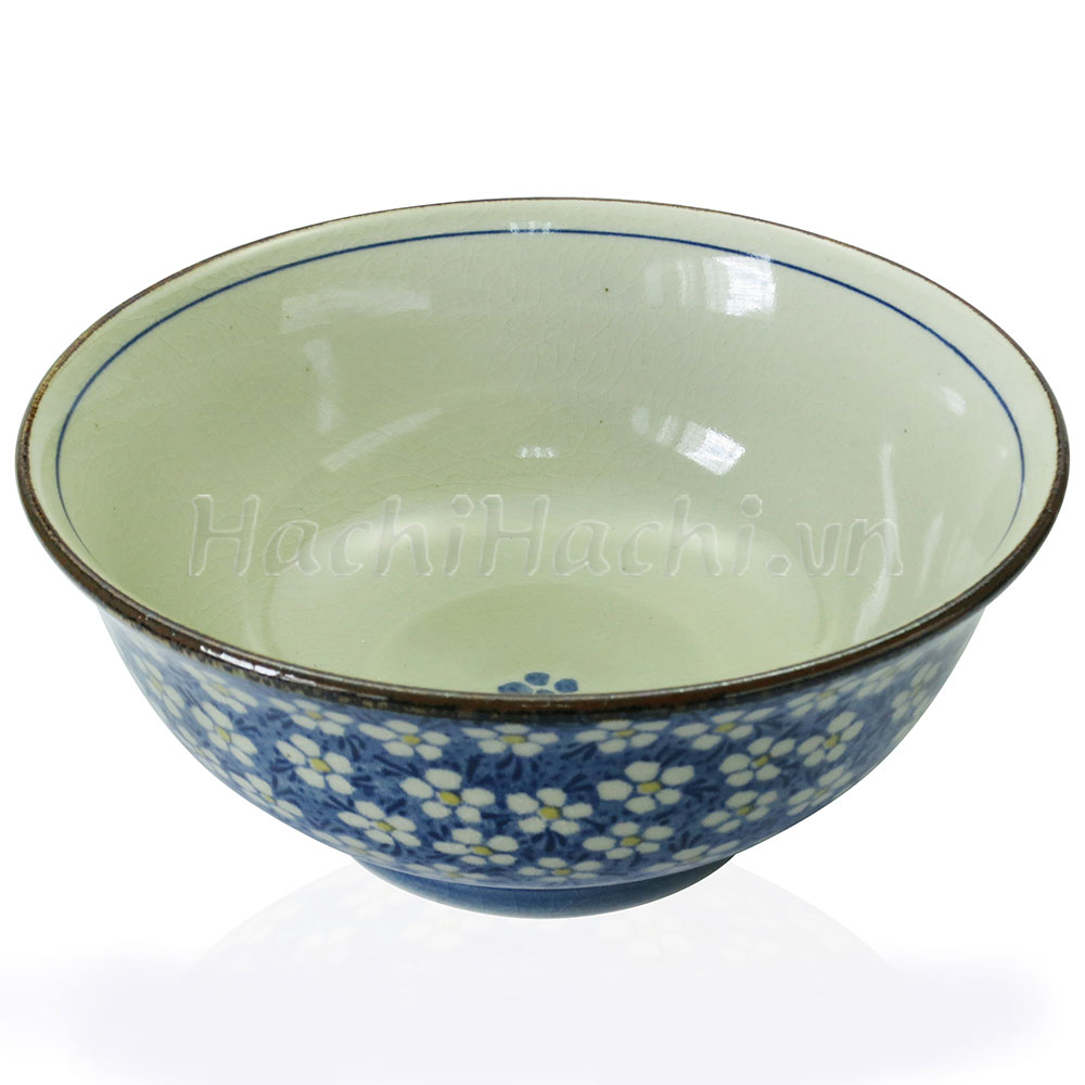 Tô gốm Nhật Bản, tô đại, bát ô tô, bát tô canh, bát ăn mì 18.7cm, dùng được lò vi sóng thương hiệu TORI