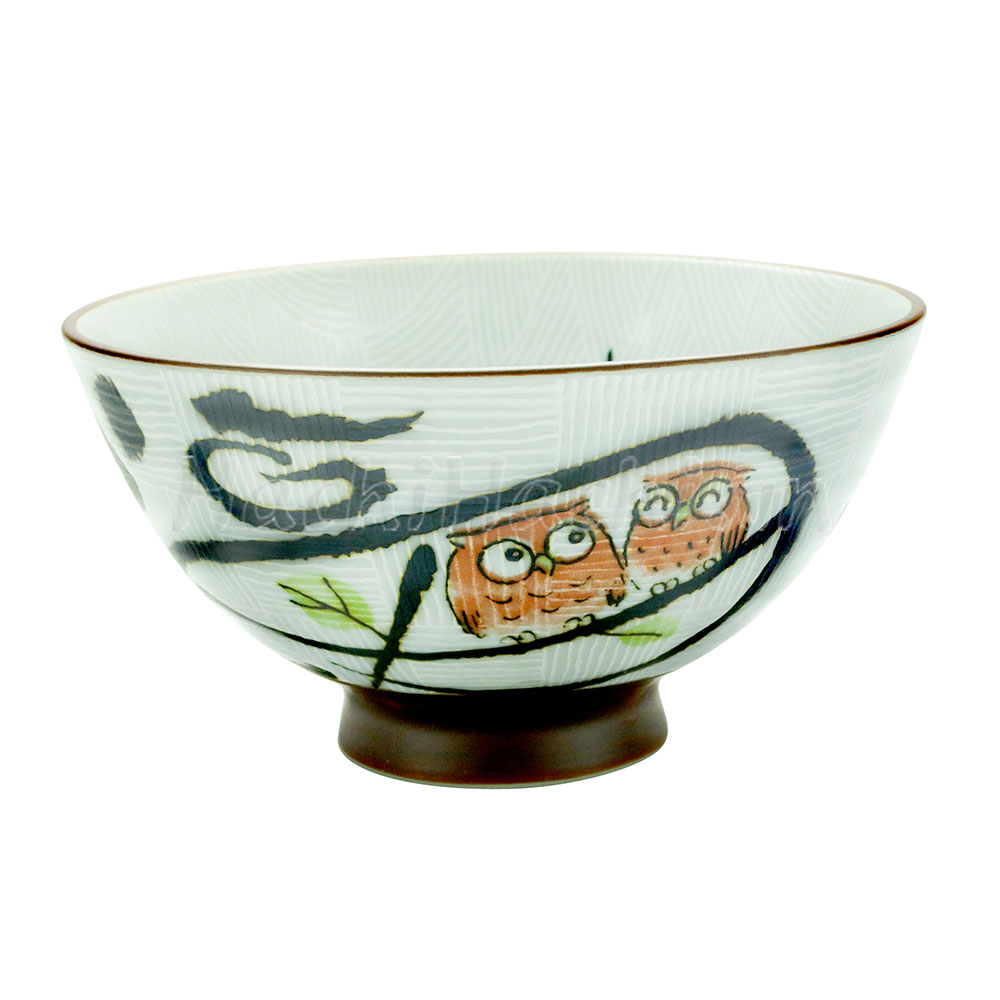 Chén bát sứ Nhật Bản, chén bát ăn cơm 11.5cm, dùng được lò vi sóng thương hiệu 