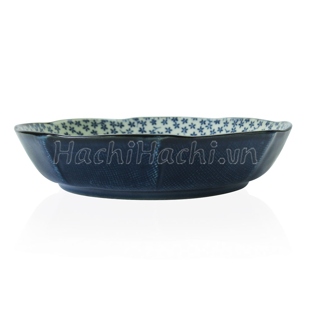 Đĩa sứ Nhật Bản 10.8cm, đĩa gốm sứ nông lòng, cạn lòng, dùng được lò vi sóng thương hiệu 
