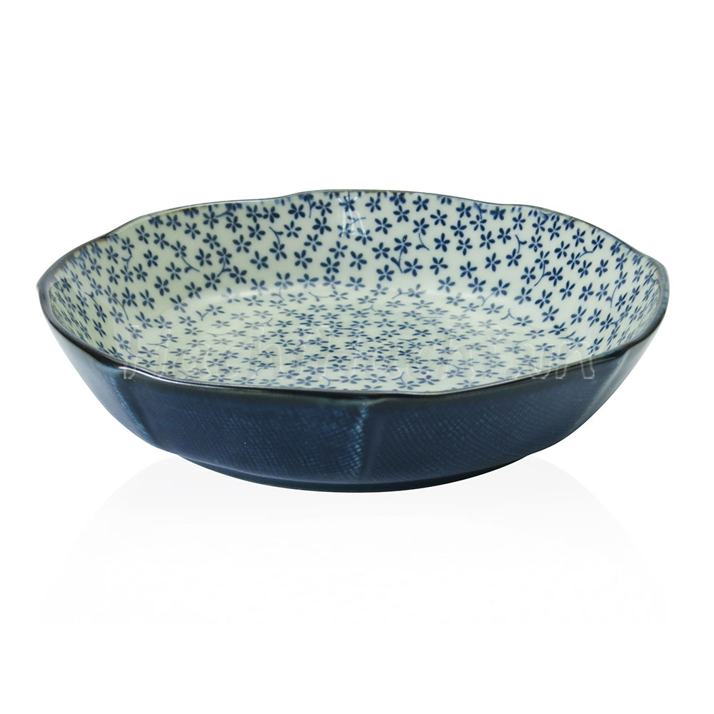 Đĩa sứ Nhật Bản 10.8cm, đĩa gốm sứ nông lòng, cạn lòng, dùng được lò vi sóng thương hiệu 