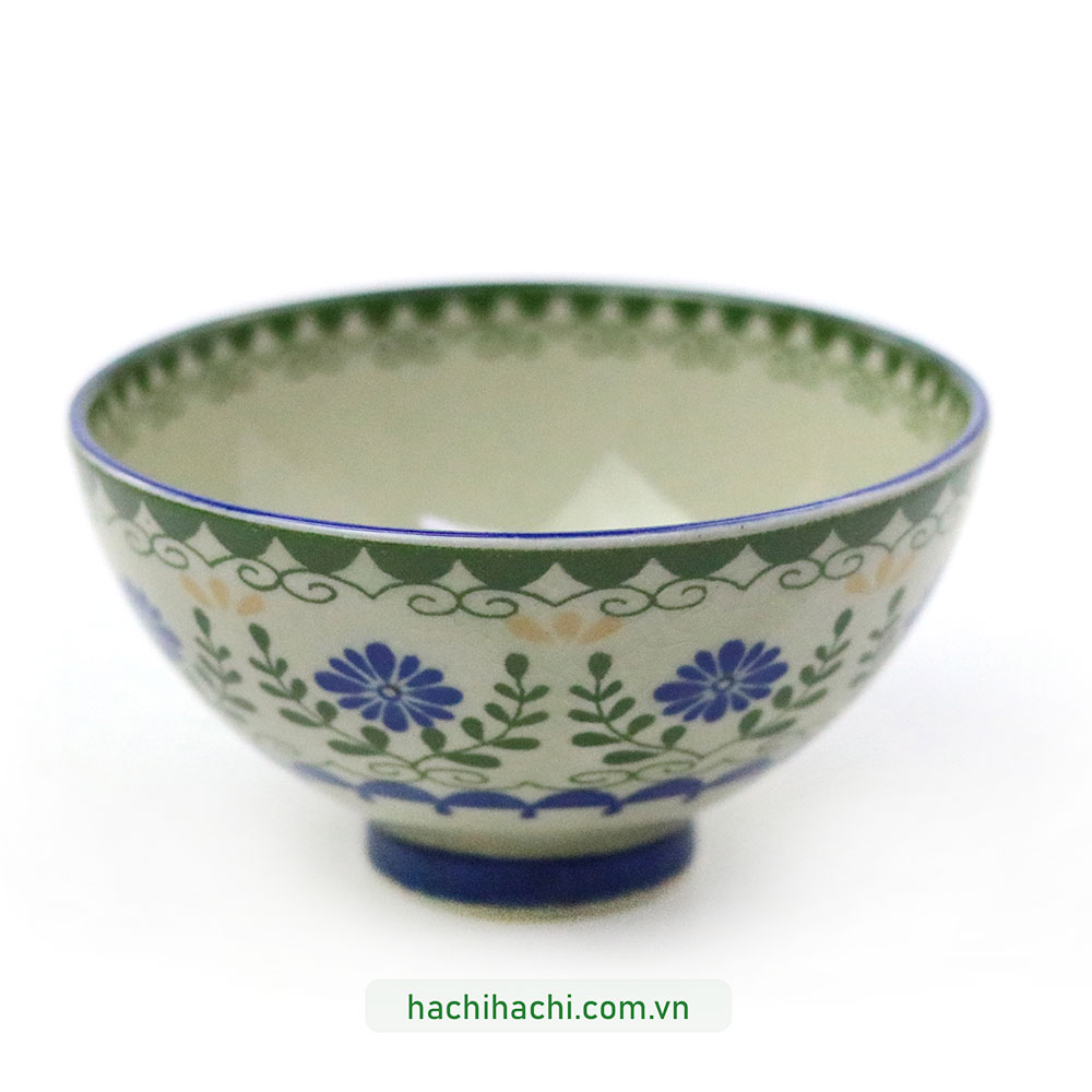 Chén bát gốm Nhật Bản, chén bát ăn cơm 11.5cm, dùng được lò vi sóng thương hiệu TORI