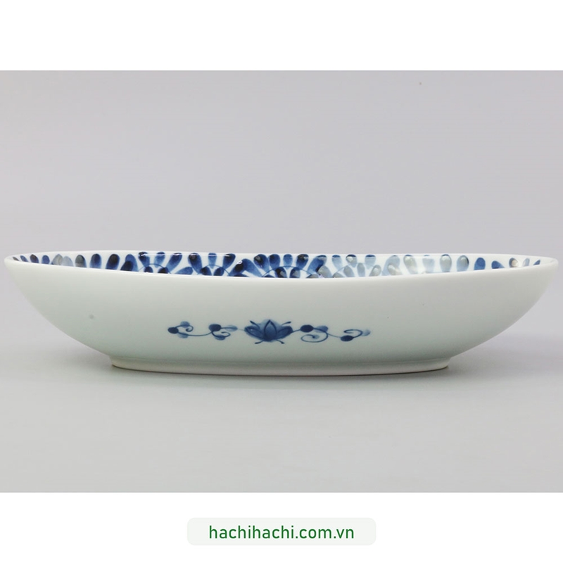 Đĩa sứ Nhật Bản 26x16cm thương hiệu 
