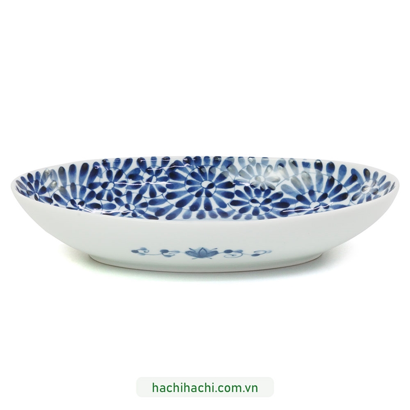 Đĩa sứ Nhật Bản 26x16cm thương hiệu 