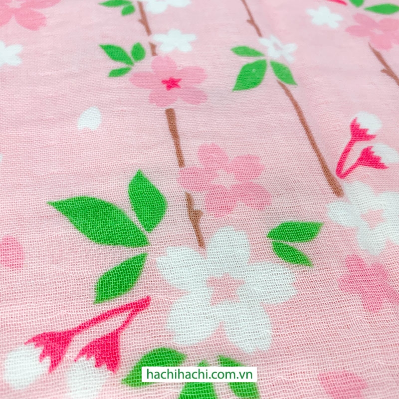 Khăn vải cotton Nissen Tenugui 34x90cm (JS-6044) thương hiệu NISSEN SHOKO