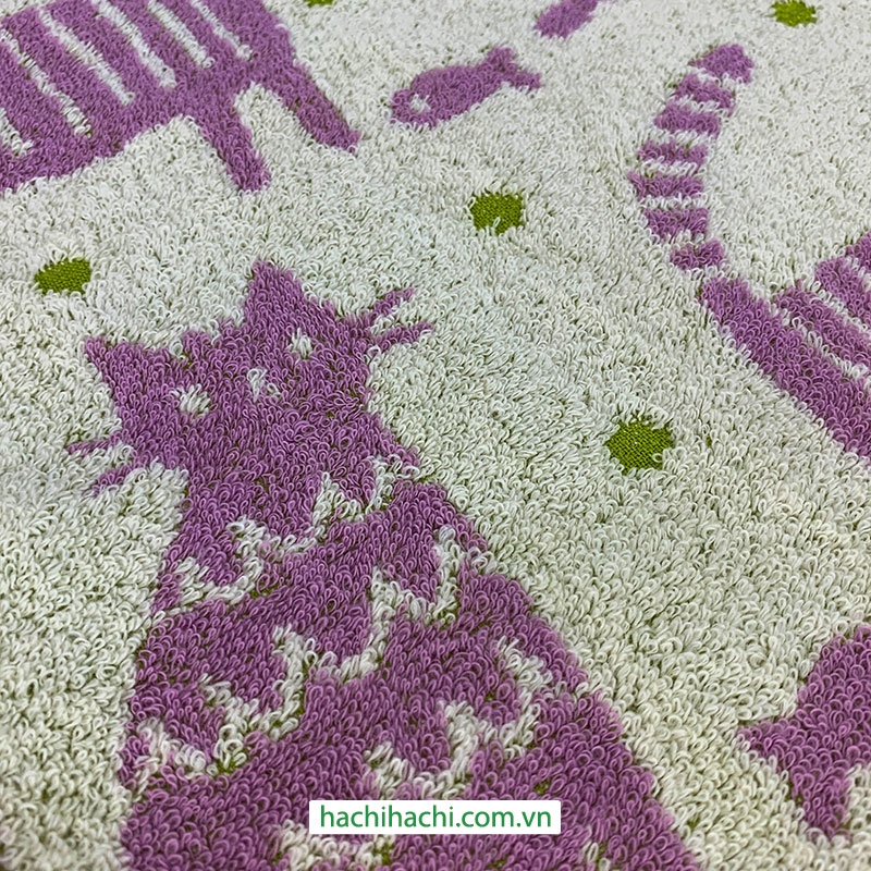 Khăn vải cotton Nissen 34x35cm (NF-3038-MIX) (Nhiều mẫu)-Giao mẫu ngẫu nhiên thương hiệu NISSEN SHOKO