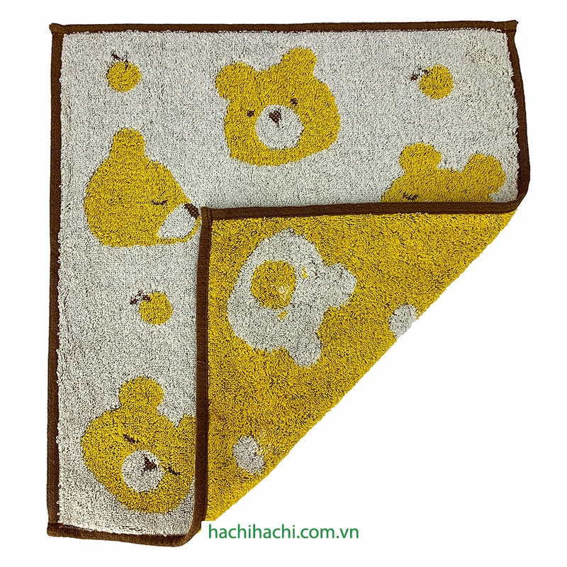 Khăn vải cotton Nissen 34x35cm (NF-3036-Y) thương hiệu NISSEN SHOKO