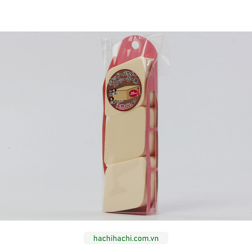 Mút trang điểm 3 cái  thương hiệu INOUE