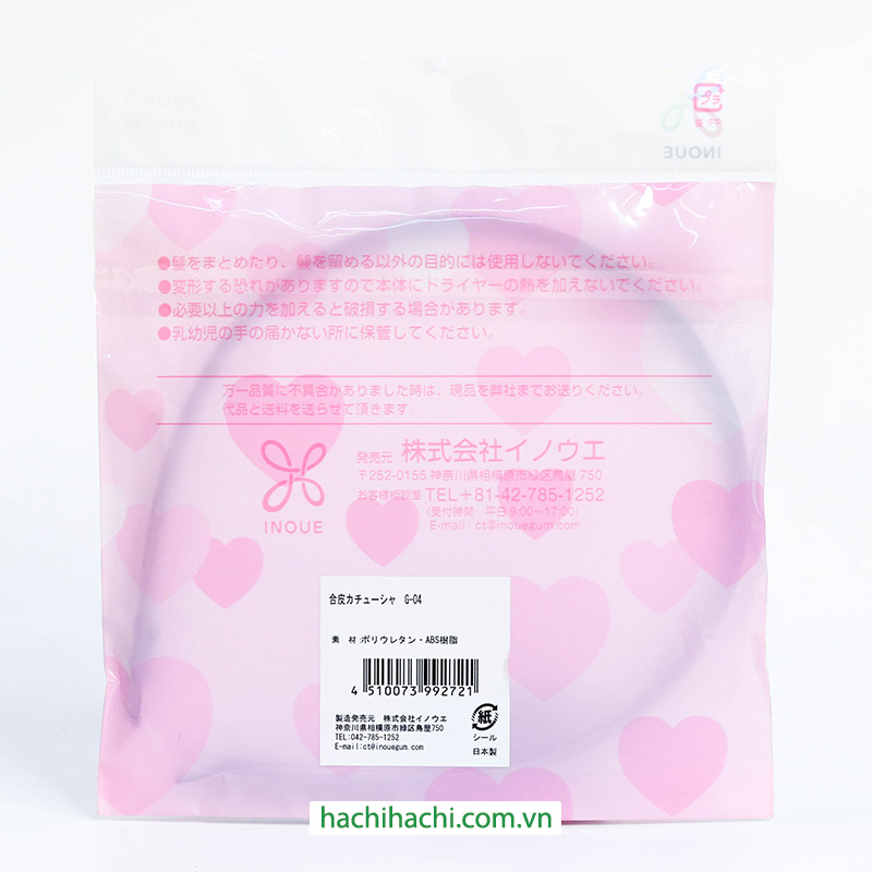 Cài tóc (Đen phủ mờ) thương hiệu INOUE