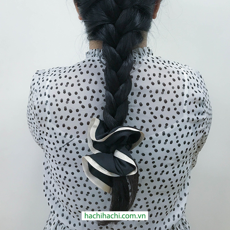 Dây cột tóc (Đen) thương hiệu INOUE