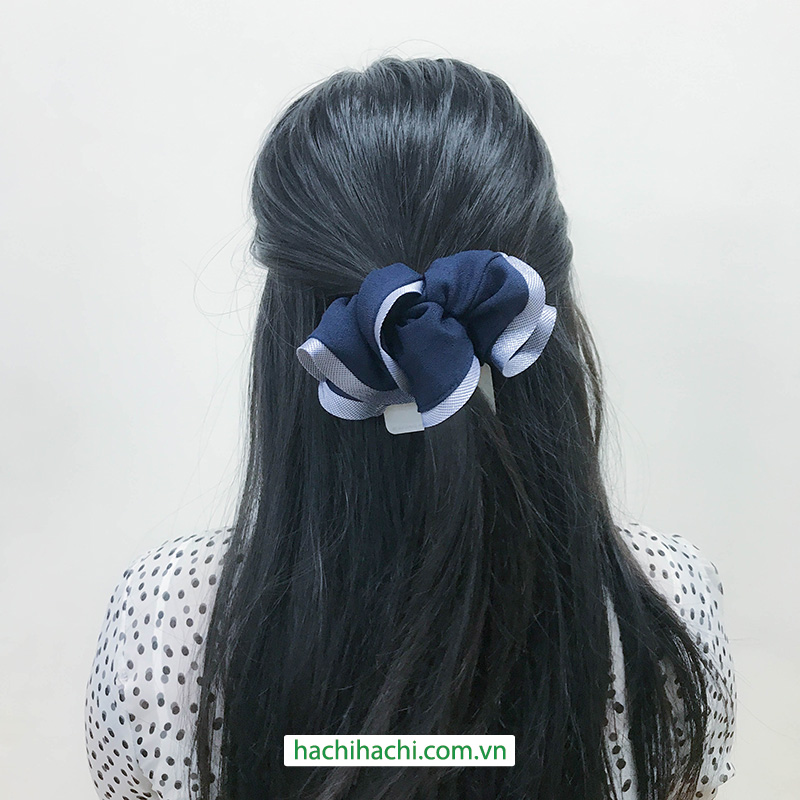 Dây cột tóc (Xanh Navy) thương hiệu INOUE