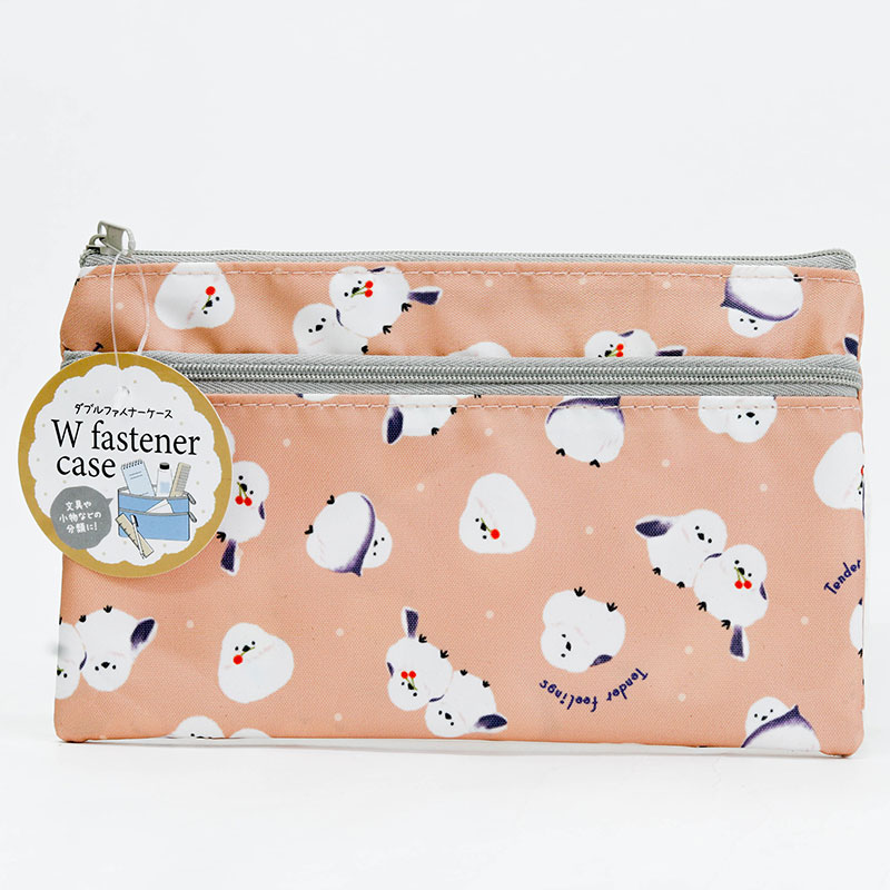 Túi đựng vật dụng 2 ngăn hình thú cưng 20x12cm (Nhiều mẫu)-Giao mẫu ngẫu nhiên thương hiệu SYNAPSE