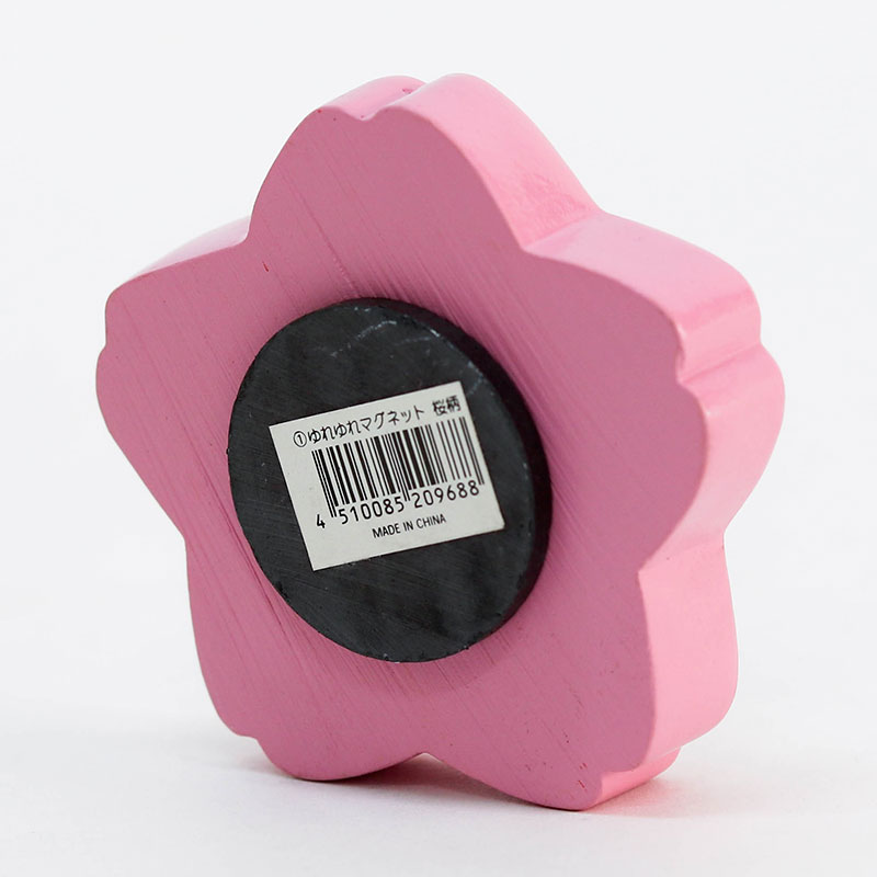 Nam châm hít trang trí tủ lạnh (Hoa anh đào Sakura & mèo may mắn) thương hiệu SYNAPSE