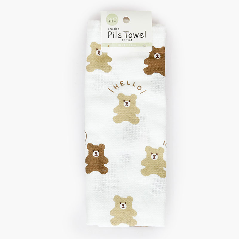 Khăn vải cotton hình gấu 28x70cm (Nhiều mẫu)-Giao mẫu ngẫu nhiên thương hiệu SYNAPSE