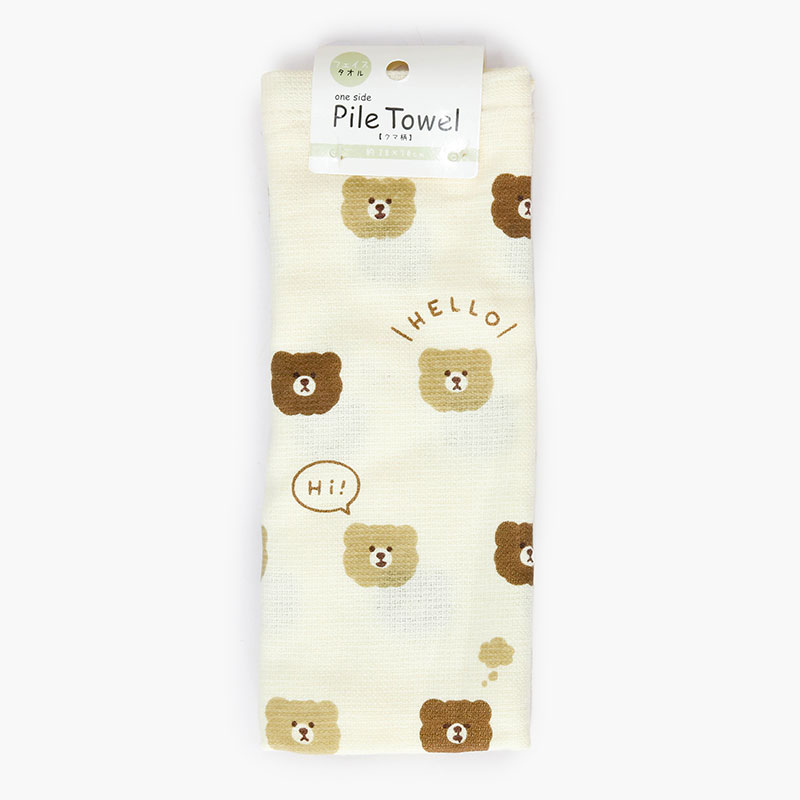 Khăn vải cotton hình gấu 28x70cm (Nhiều mẫu)-Giao mẫu ngẫu nhiên thương hiệu SYNAPSE