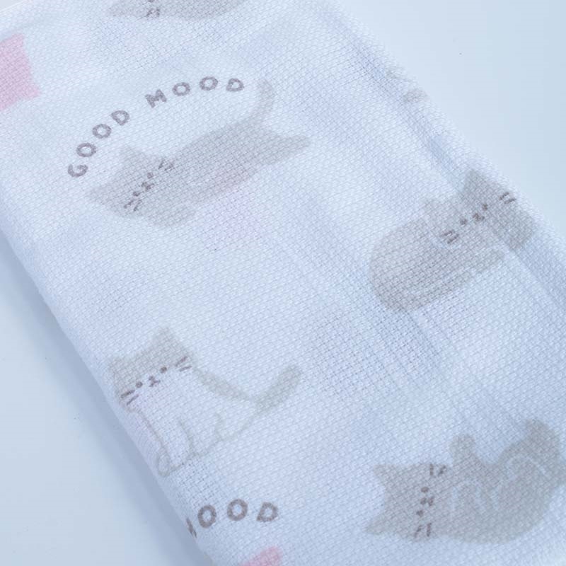 Khăn vải cotton họa tiết thú cưng 28x70cm (Nhiều mẫu)-Giao mẫu ngẫu nhiên thương hiệu SYNAPSE