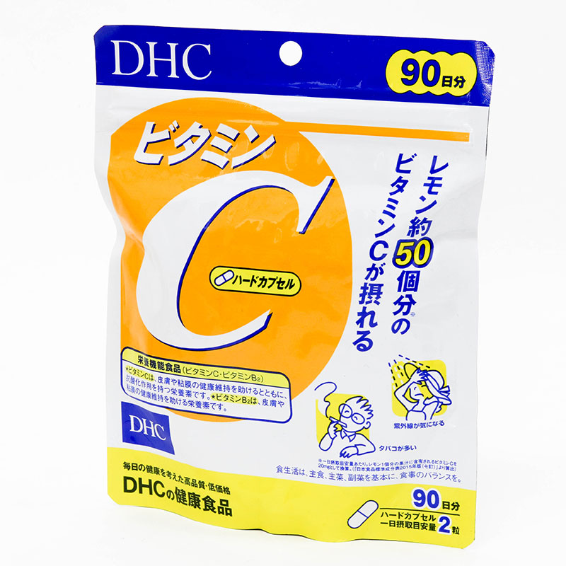 TPBVSK: Viên uống DHC vitamin C hard capsule 90 ngày, duy trì sức khỏe, giảm thâm, da sáng mịn thương hiệu DHC