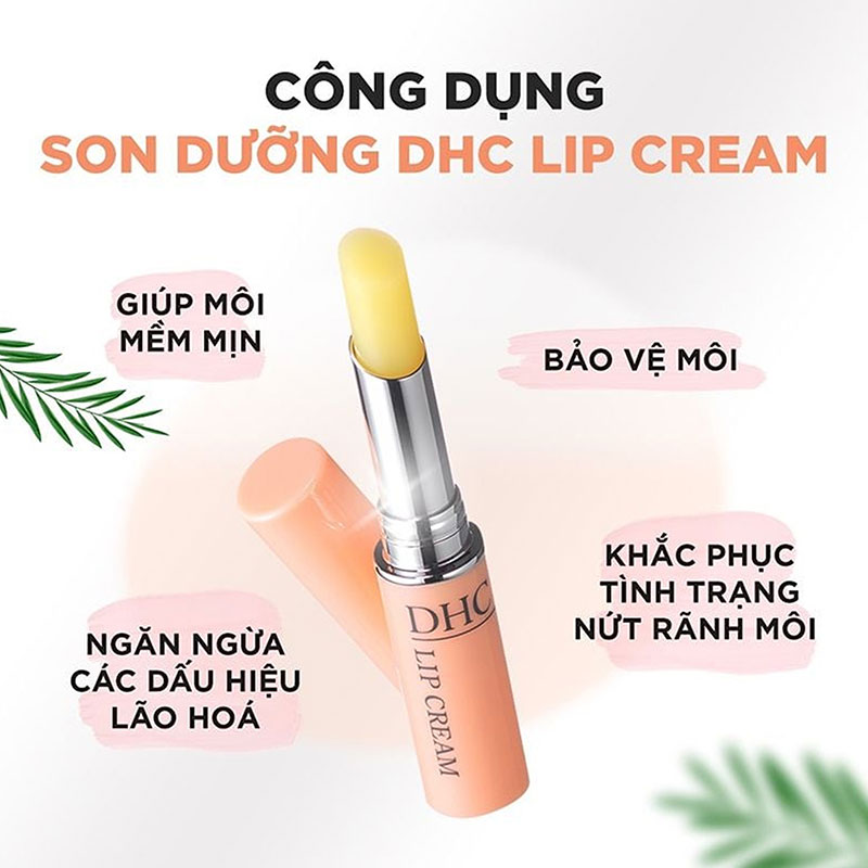Son dưỡng môi Nhật Bản DHC Lip Cream 1.5g  thương hiệu DHC