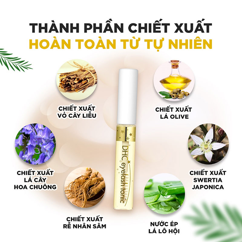 Tinh chất dưỡng mi Nhật Bản DHC Eyelash Tonic 6.5ml  thương hiệu DHC