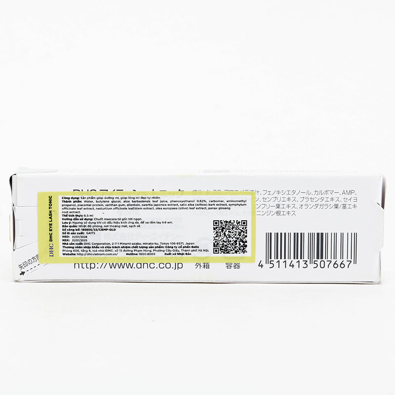 Tinh chất dưỡng mi Nhật Bản DHC Eyelash Tonic 6.5ml  thương hiệu DHC
