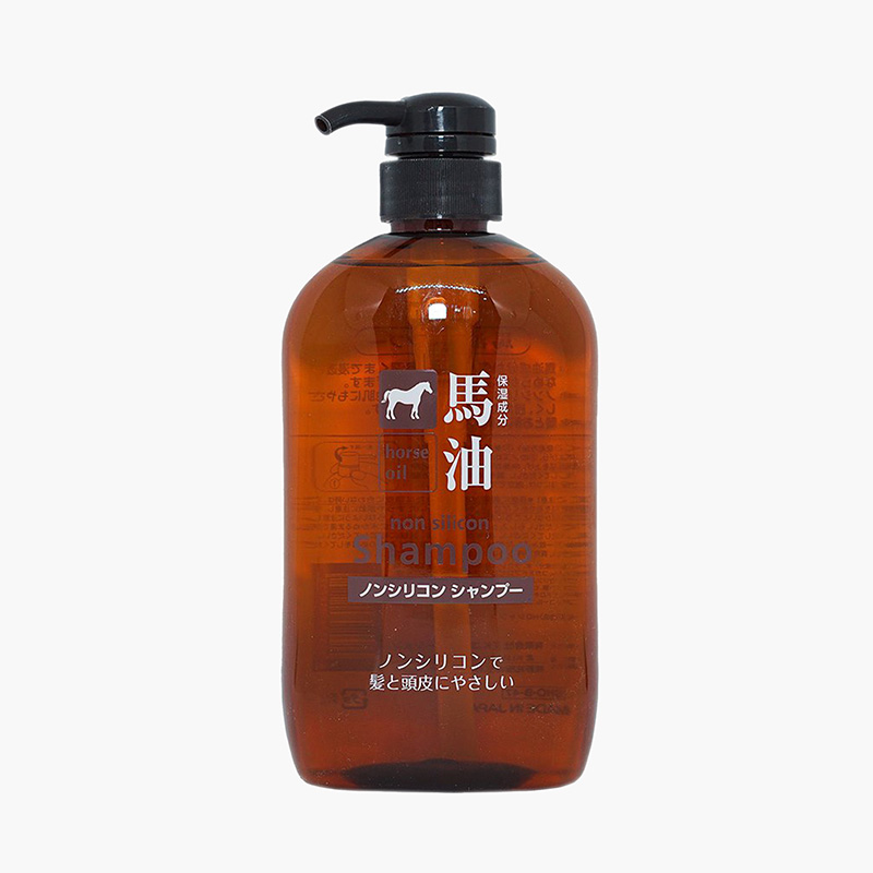 Dầu gội Nhật Bản chiết xuất dầu ngựa Cosme Station 600ml (Không chứa Silicon)