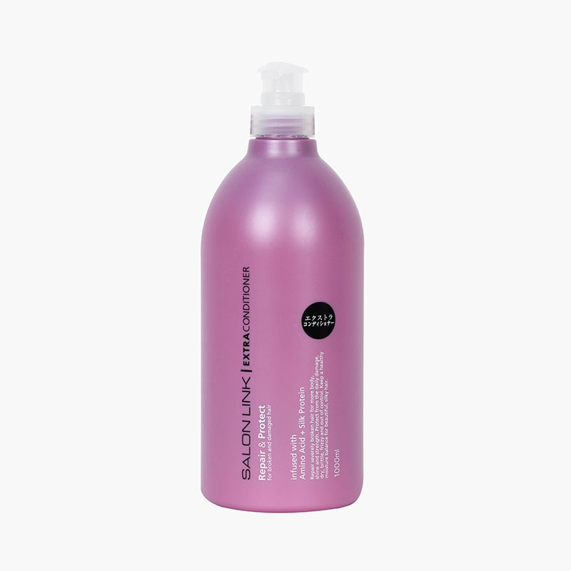 Dầu xả siêu dưỡng, phục hồi Nhật Bản Salon Link Extra Conditioner 1000ml thương hiệu KUMANO YUSHI