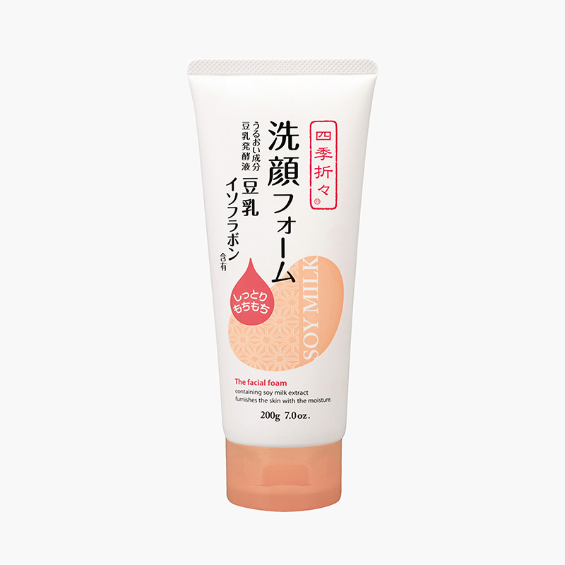 Sữa rửa mặt Nhật Bản tinh chất đậu nành Shikioriori 200g (Dưỡng ẩm, chống lão hóa)