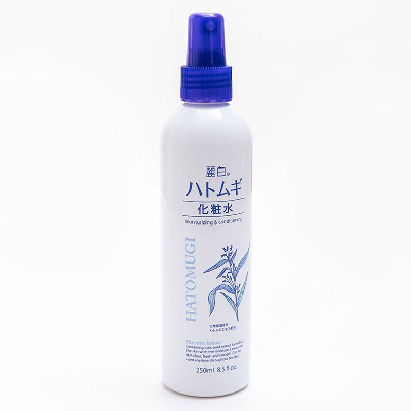 Xịt khoáng dưỡng ẩm Nhật Bản Reihaku Hatomugi 250ml  thương hiệu KUMANO YUSHI