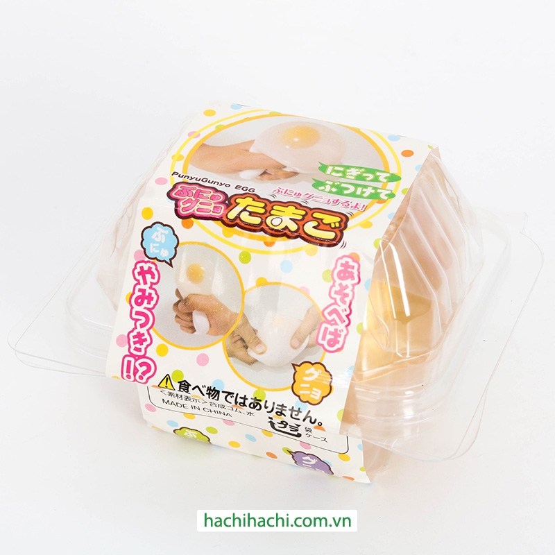 Đồ chơi thư giãn Squishy trứng Punyu Gunyo (Nhiều mẫu, giao mẫu ngẫu nhiên) thương hiệu EIKOH