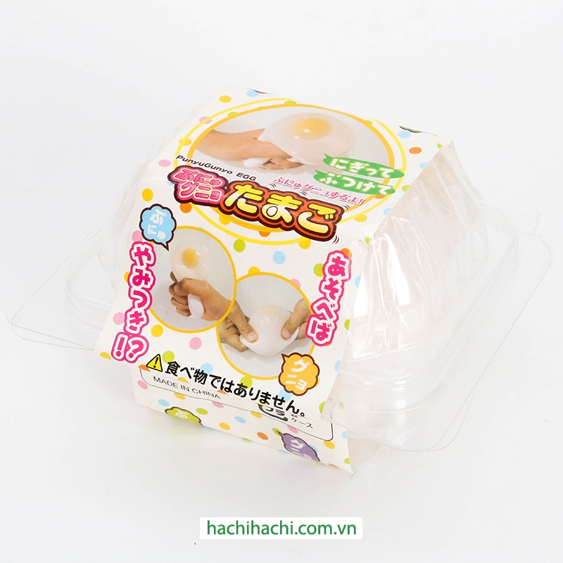 Đồ chơi thư giãn Squishy trứng Punyu Gunyo (Nhiều mẫu, giao mẫu ngẫu nhiên) thương hiệu EIKOH