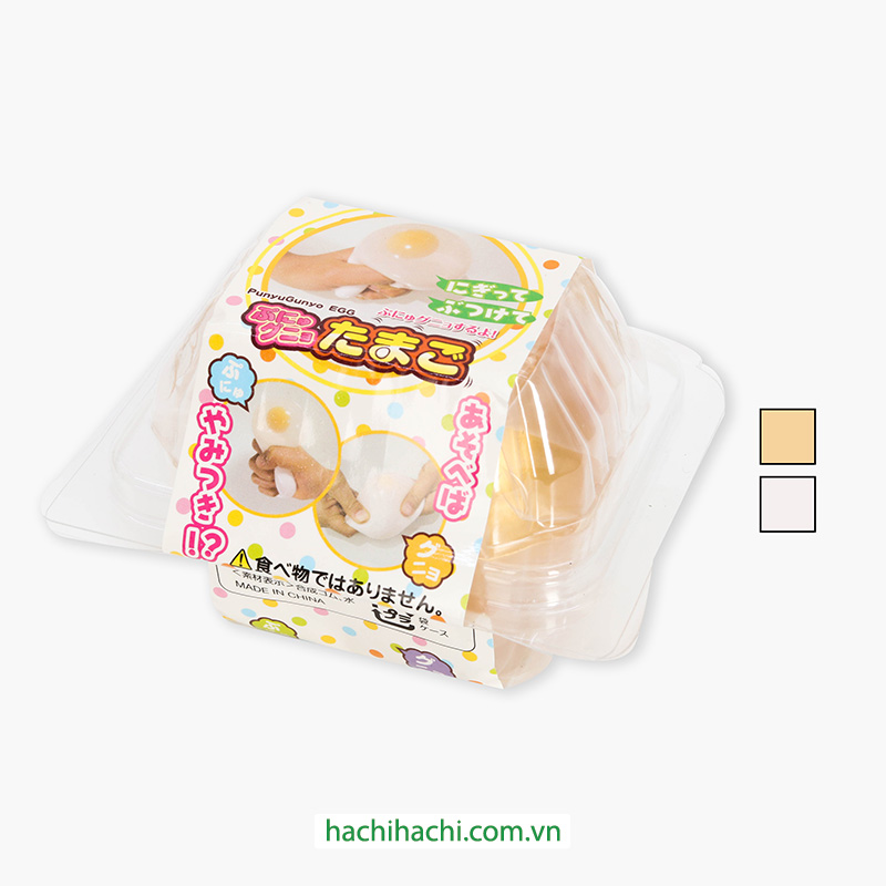 Đồ chơi thư giãn Squishy trứng Punyu Gunyo (Nhiều mẫu, giao mẫu ngẫu nhiên)