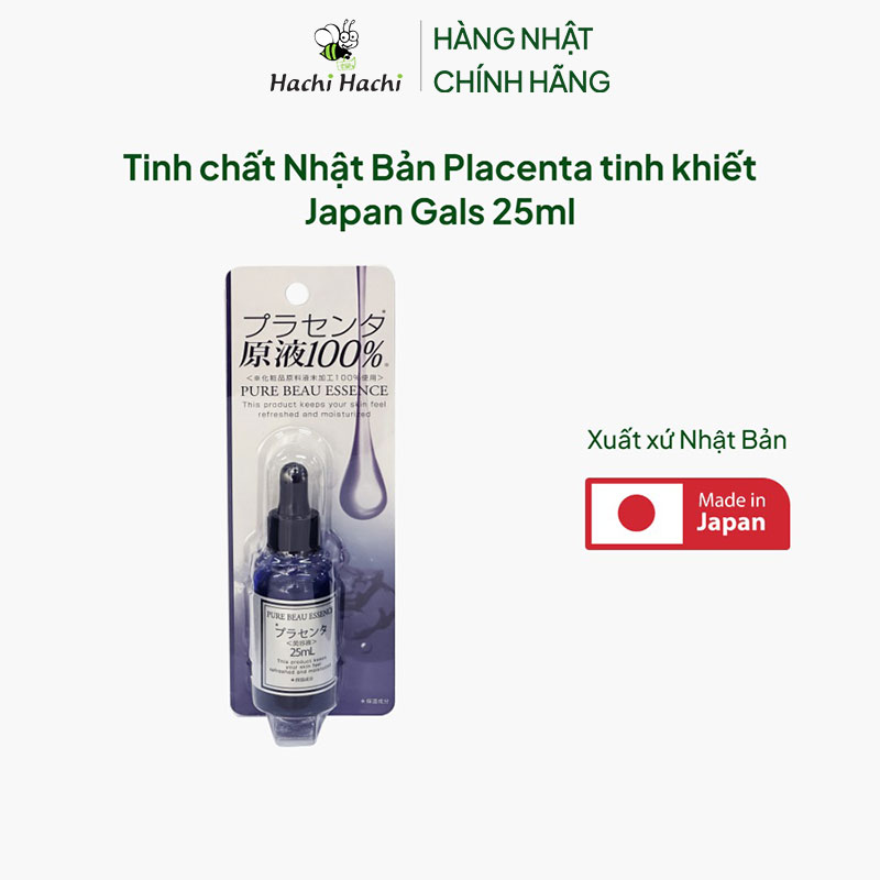 Tinh chất Nhật Bản Placenta tinh khiết Japan Gals 25ml thương hiệu JAPAN GALS