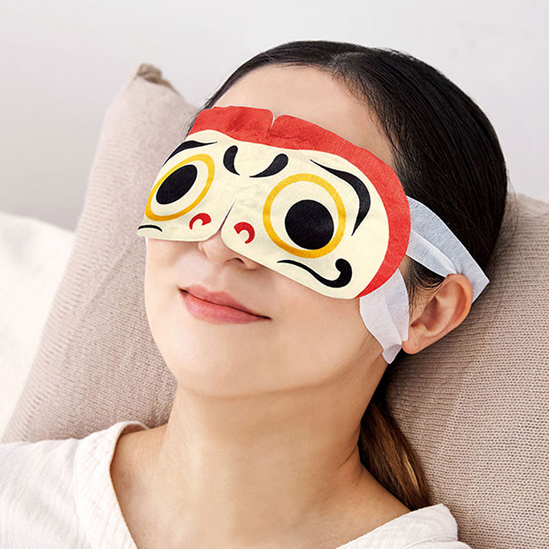 Miếng chườm ấm mắt thư giãn Nhật Bản Ofukudo - Daruma Hương hoa anh đào Sakura 1 miếng thương hiệu 