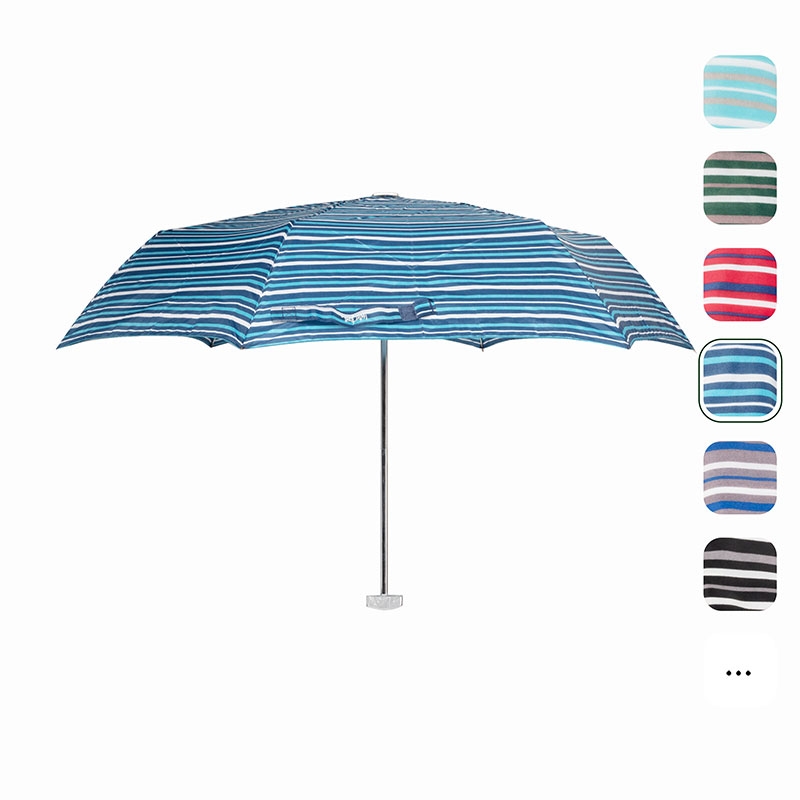 Cây dù gấp Waterfront 50cm kẻ sọc (Nhiều mẫu)-Giao mẫu ngẫu nhiên thương hiệu 