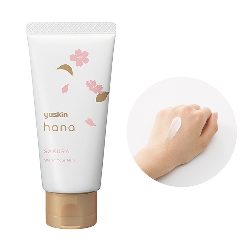 Kem dưỡng da tay Nhật Bản Yuskin Hana Hoa Anh Đào Sakura 50g thương hiệu YUSKIN