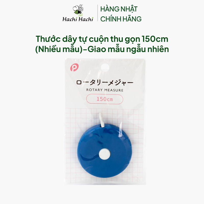 Thước dây tự cuộn thu gọn 150cm (Nhiều mẫu)-Giao mẫu ngẫu nhiên thương hiệu POCKET