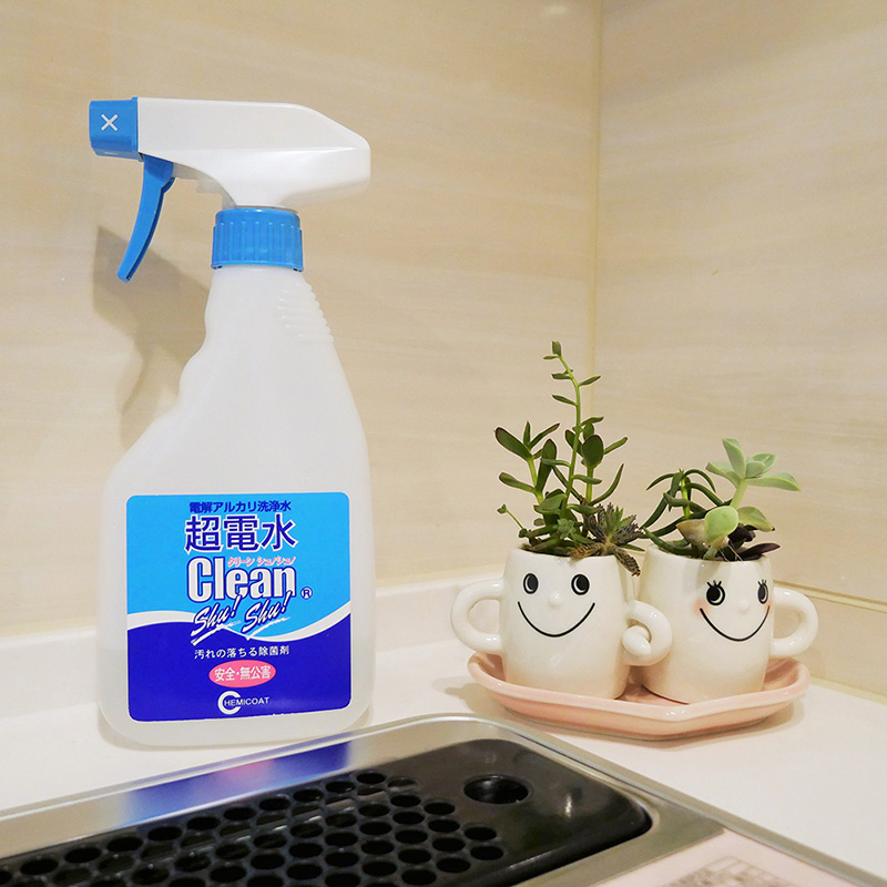 Nước ion kiềm tẩy rửa chống khuẩn khử mùi Clean Shu! Shu! 500ml thương hiệu 
