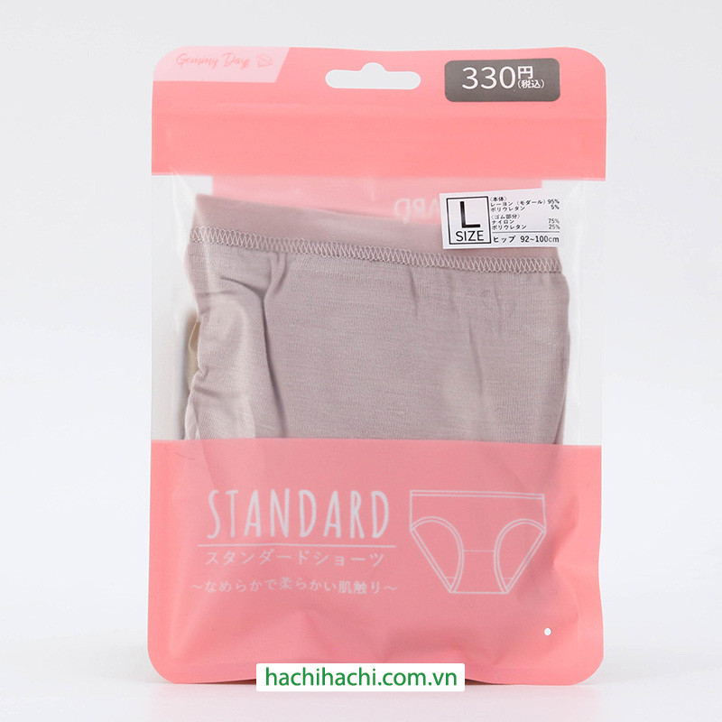 Quần lót nữ cao cấp siêu mềm mại màu trơn L (vòng hông 92-100cm) (Nhiều mẫu)-Giao mẫu ngẫu nhiên